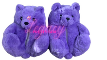 Load image into Gallery viewer, Teddy Bear Slippers
