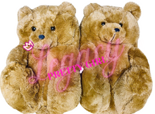 Load image into Gallery viewer, Teddy Bear Slippers
